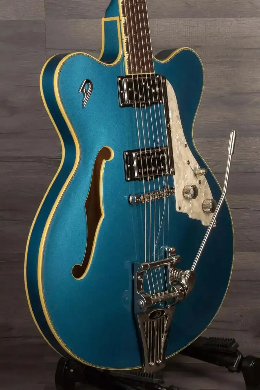 Duesenberg Fullerton Elite Electric Guitar Catalina Blue With Hard Case
