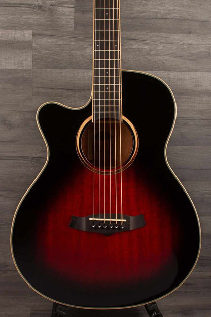 Tanglewood - TW4CEAVBLH Winterleaf Super Folk Autumn Vintage Burst, Acoustic Guitar