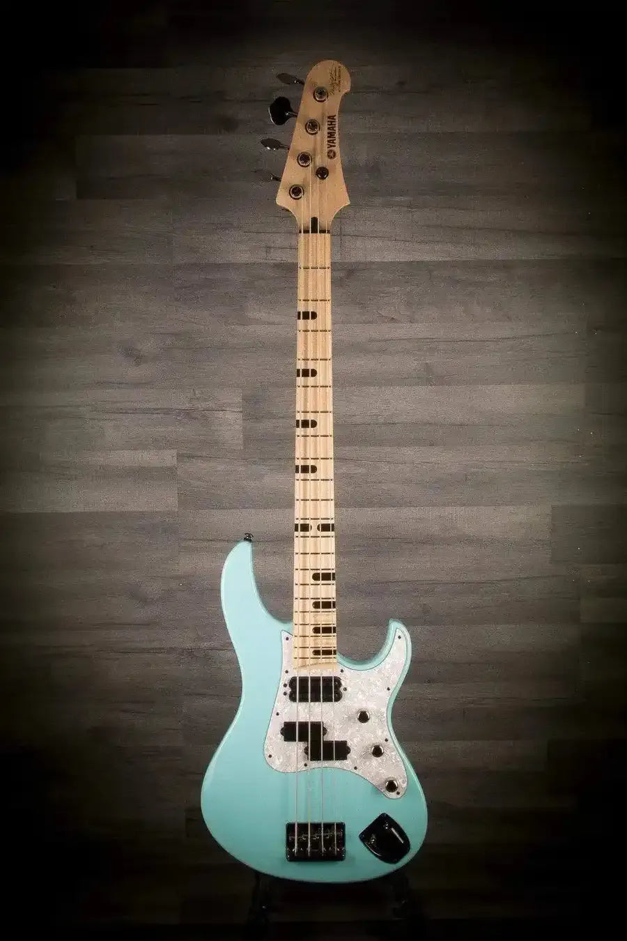 Yamaha Attitude Limited 3 Bass Guitar - Sonic Blue, Billy Sheehan Signature Model - 34" Scale, DiMarzio Pickup