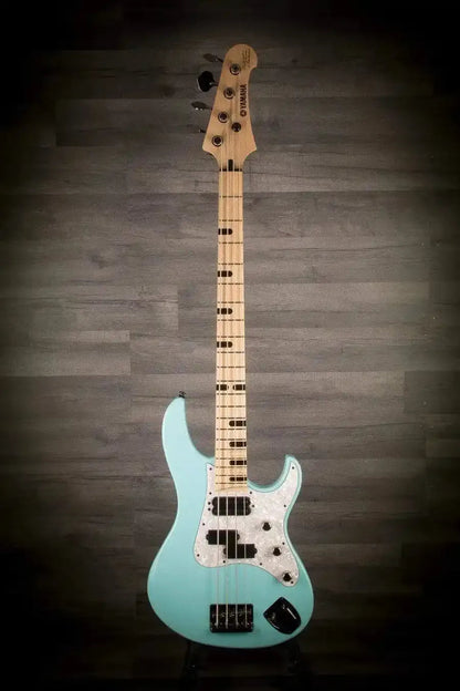Yamaha Attitude Limited 3 Bass Guitar - Sonic Blue, Billy Sheehan Signature Model - 34" Scale, DiMarzio Pickup