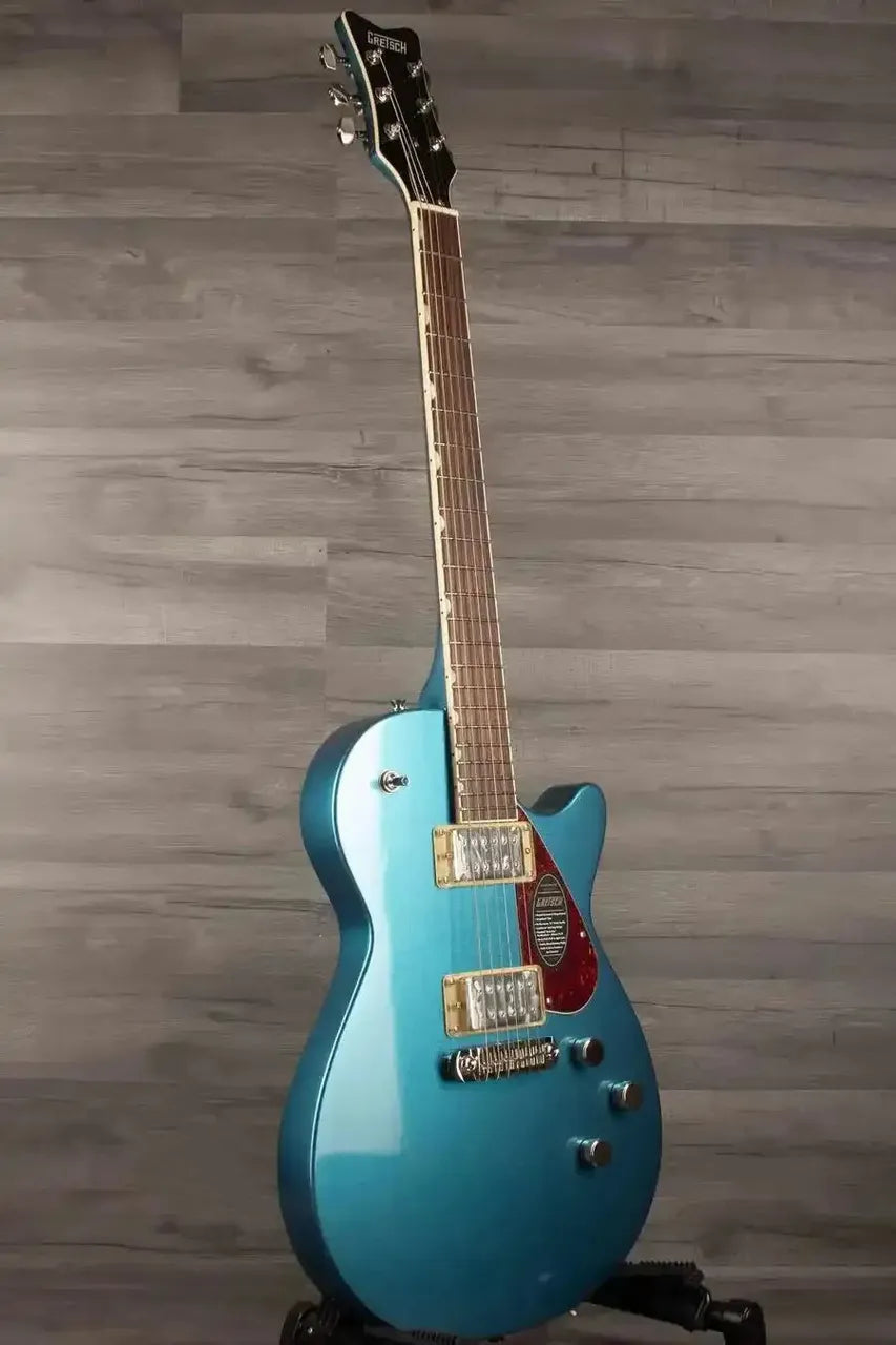 Gretsch Electromatic Jet Guitar with Rosewood Fingerboard in Riviera Blue