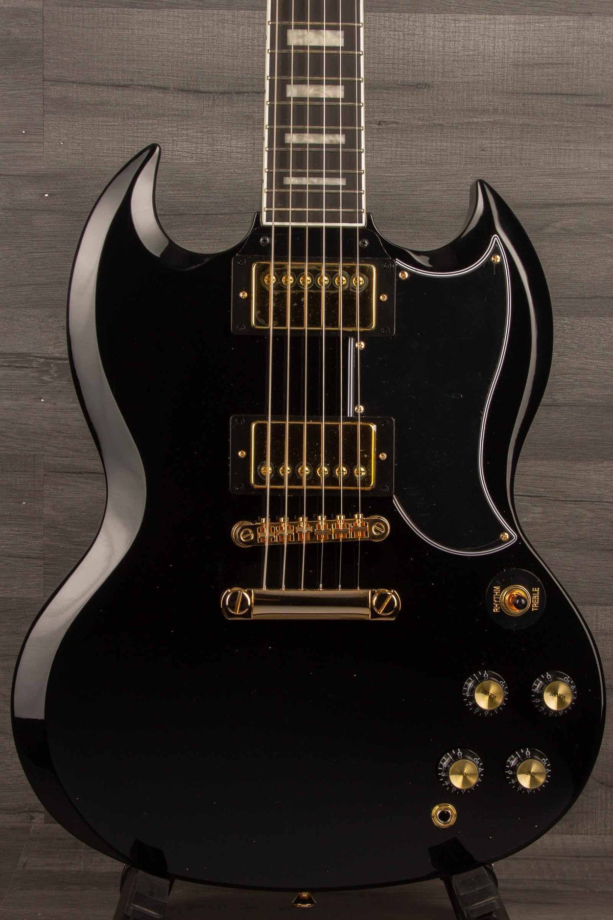 USED- Epiphone SG Custom Electric Guitar - Ebony