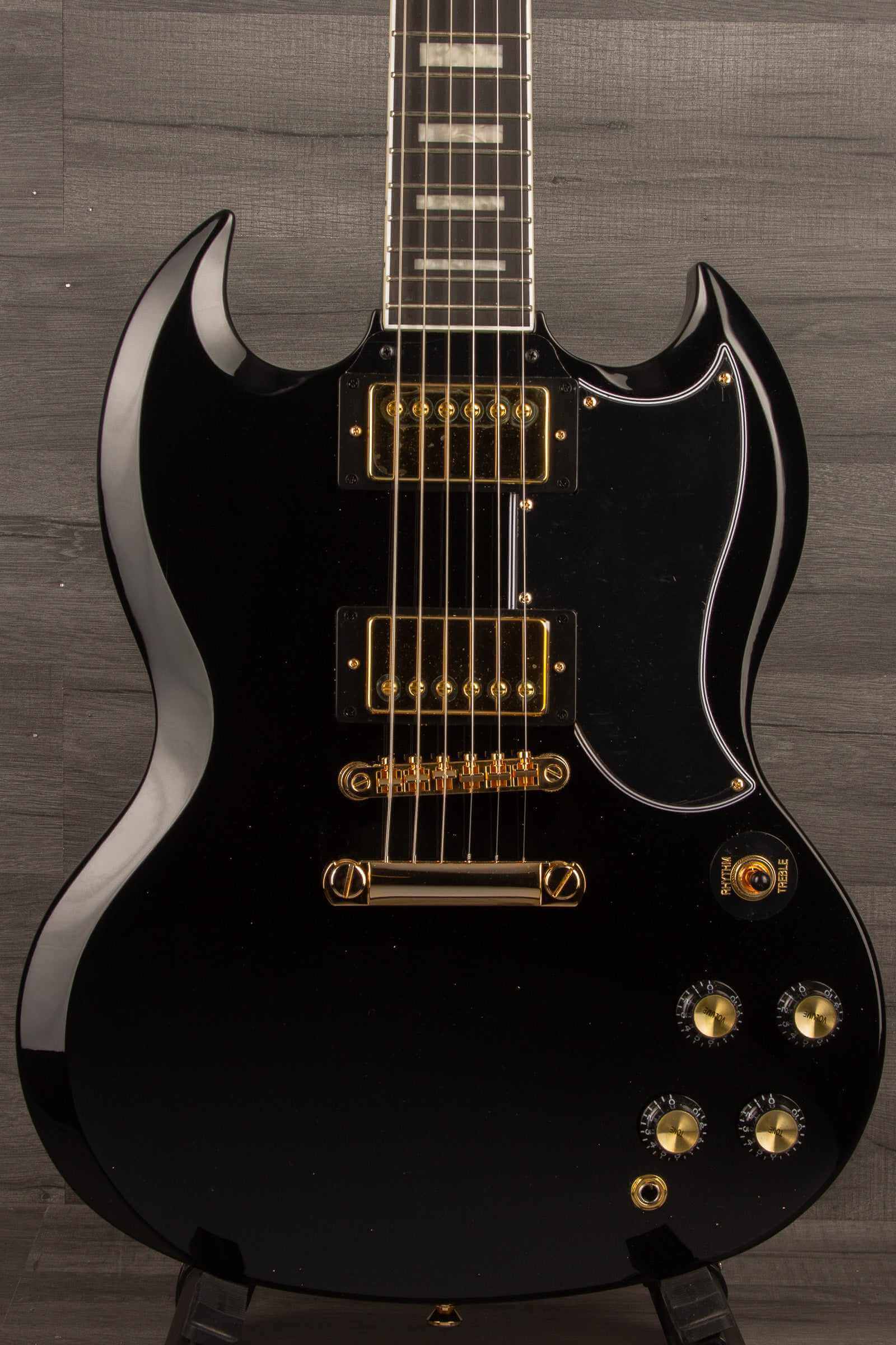 USED- Epiphone SG Custom Electric Guitar - Ebony