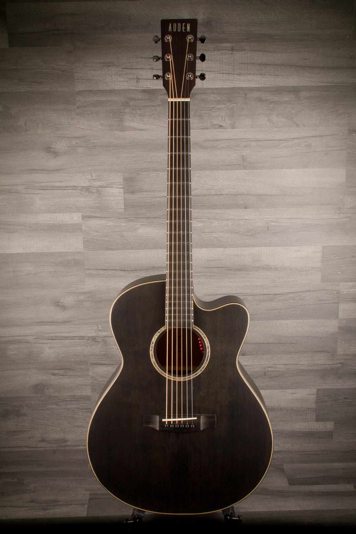 Auden Austin Cutaway Electro Acoustic Guitar - Satin Black