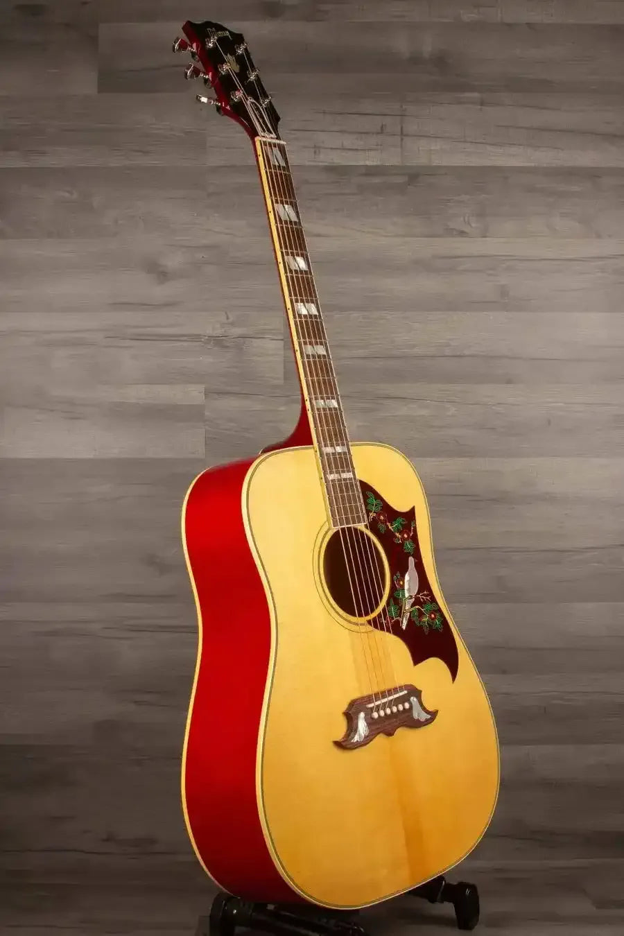 Gibson Dove Original Antique Acoustic Guitar - Natural, Sitka Spruce Top, Maple Back, Hand-Inlaid Dove Bridge