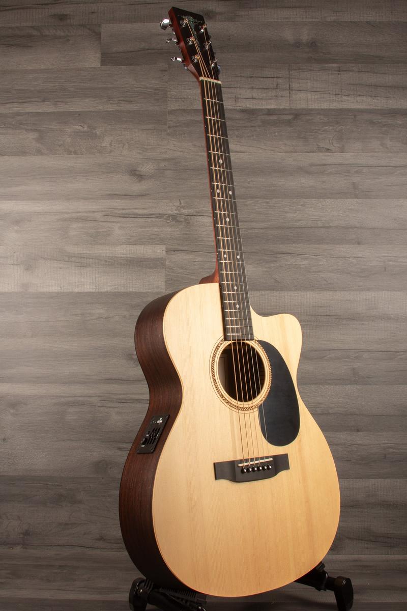 Sigma 000TCE Tilia Back & sides cutaway, torch inlay