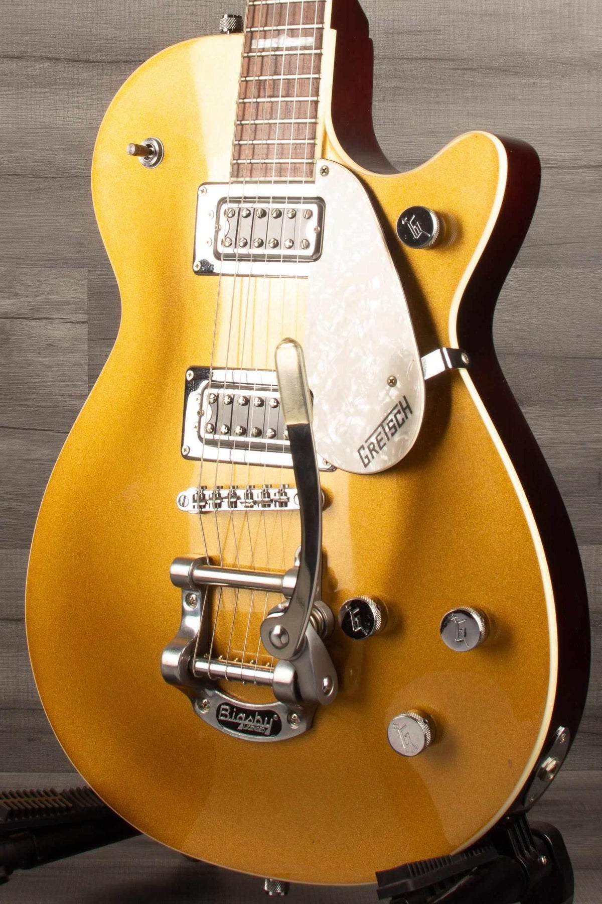 USED - Gretsch G5438T Electromatic, Pro Jet Sparkling gold.