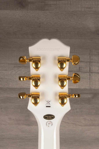 USED Epiphone Les Paul Custom Alpine White