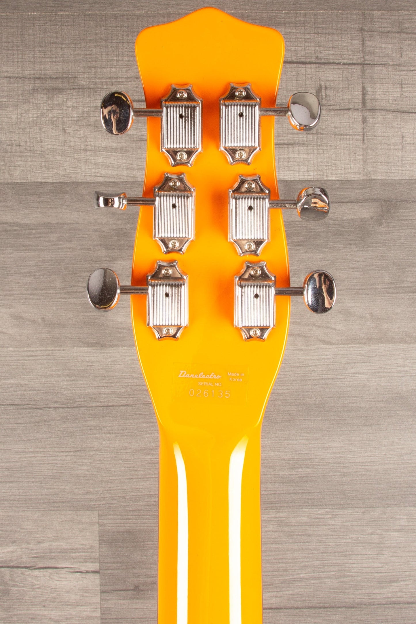 Used Danelectro 59M NOS DC - Excellent Condition Orange Guitar
