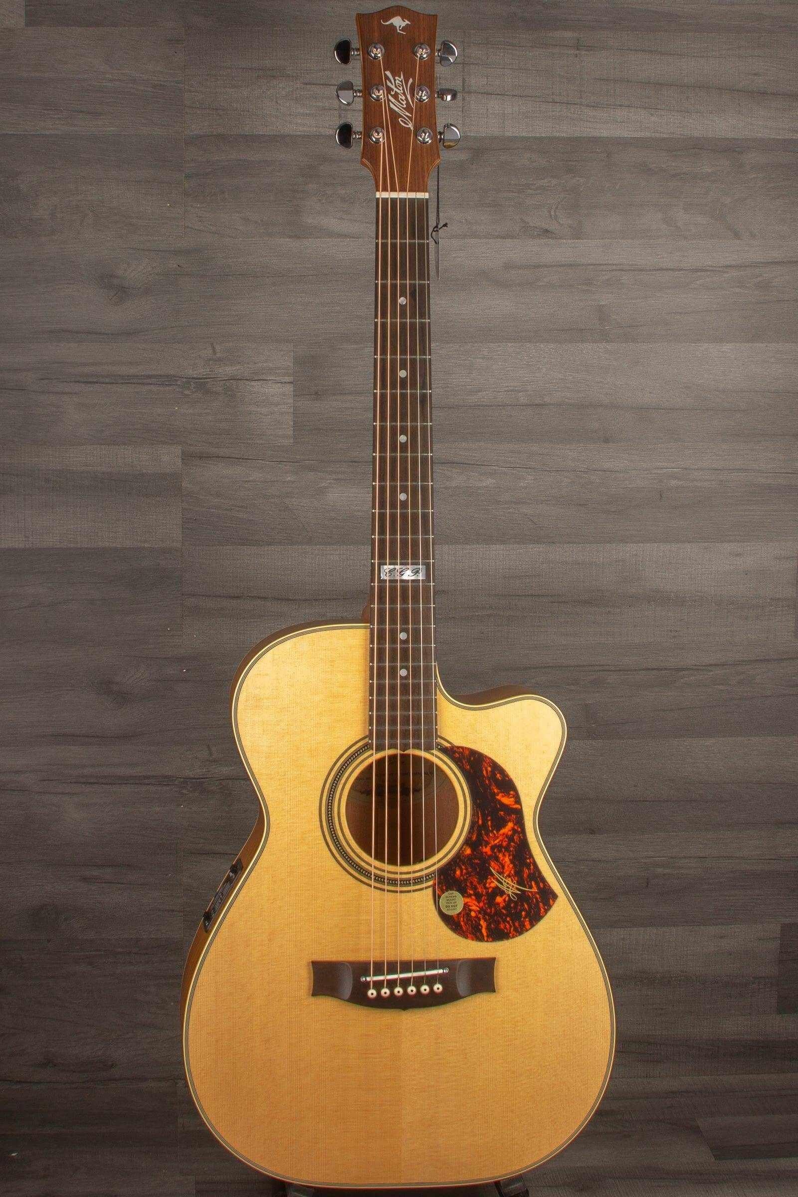 Maton EBG808C-TE Tommy Emmanuel Cutaway Signature Acoustic Guitar