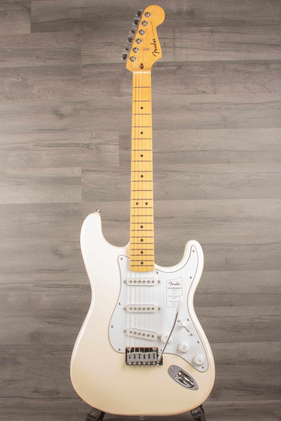 Fender Standard Stratocaster Olympic White Electric Guitar