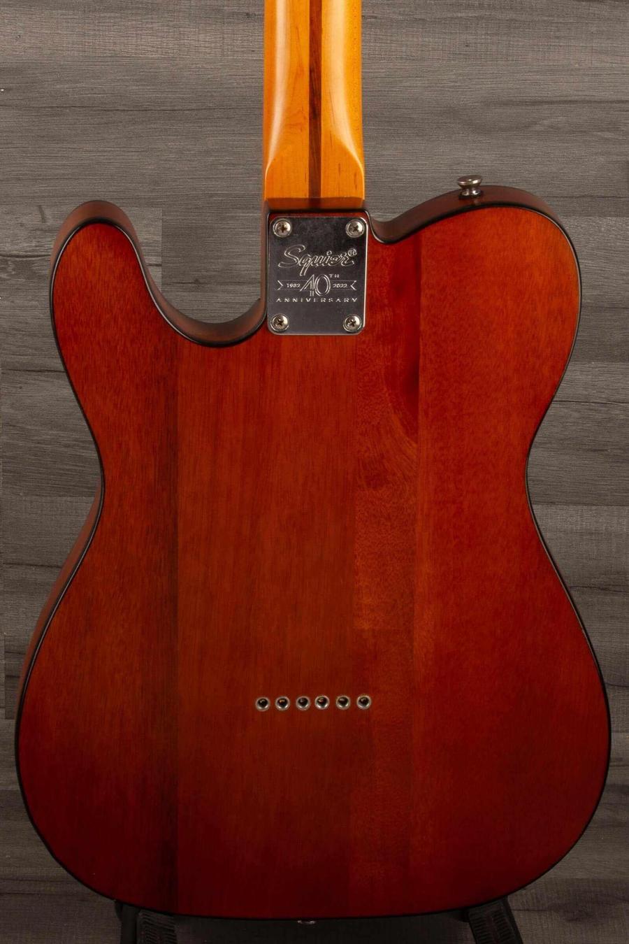 USED - Squier 40th Anniversary Telecaster vintage edition, Satin Mocha