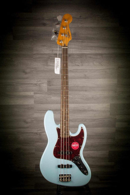Squier - Classic Vibe 60's Jazz Bass Guitar - Daphne Blue