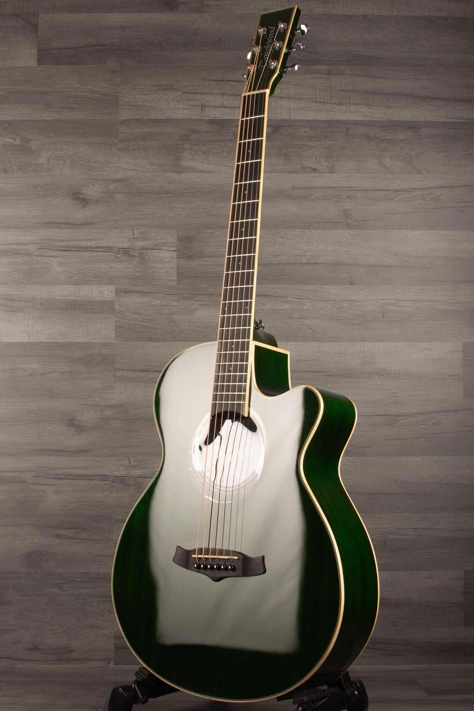 Tanglewood TW4CEFG Winterleaf Green Gloss Acoustic Guitar - Premium Quality and Unique Design