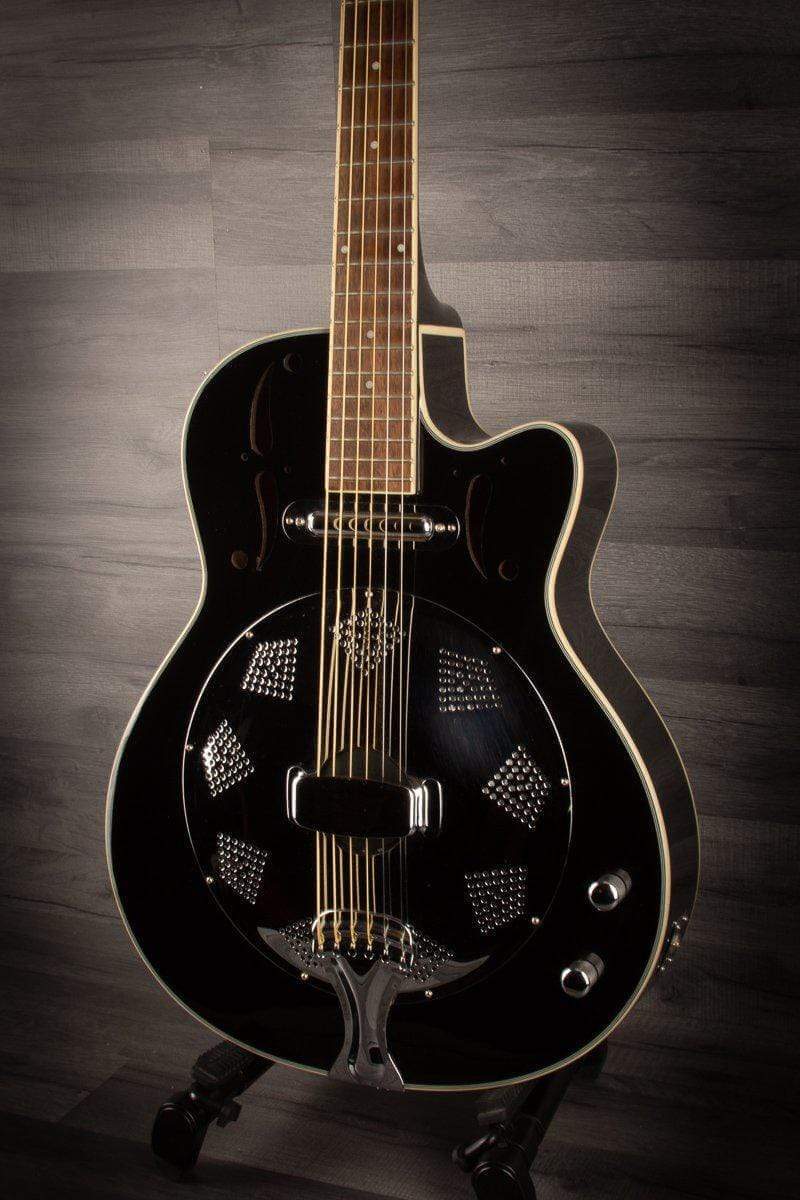 USED - Ozark 3515E Resonator Black Electro Cutaway