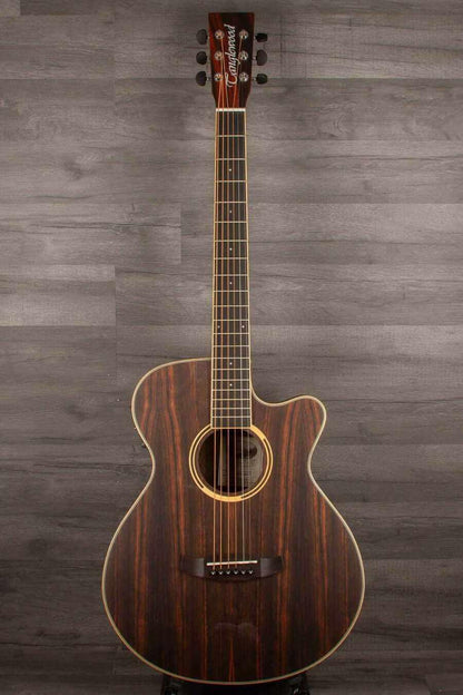 B Stock - Tanglewood DBT SFCE AEB - Exotic  Ebony Electro Acoustic Guitar