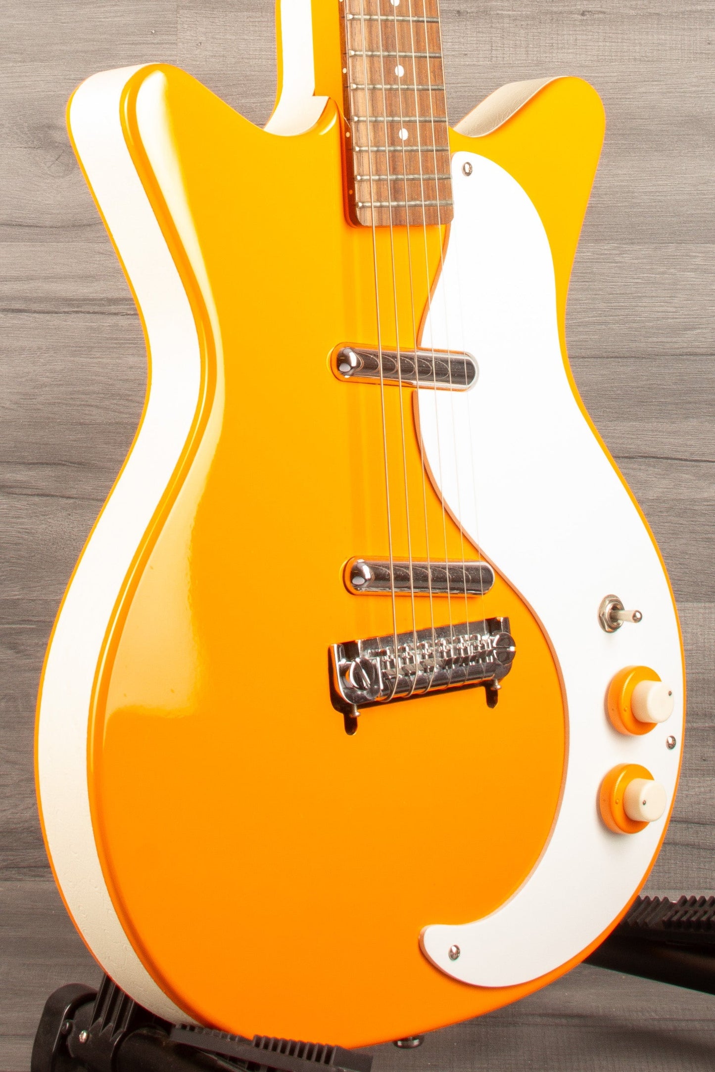 Used Danelectro 59M NOS DC - Excellent Condition Orange Guitar