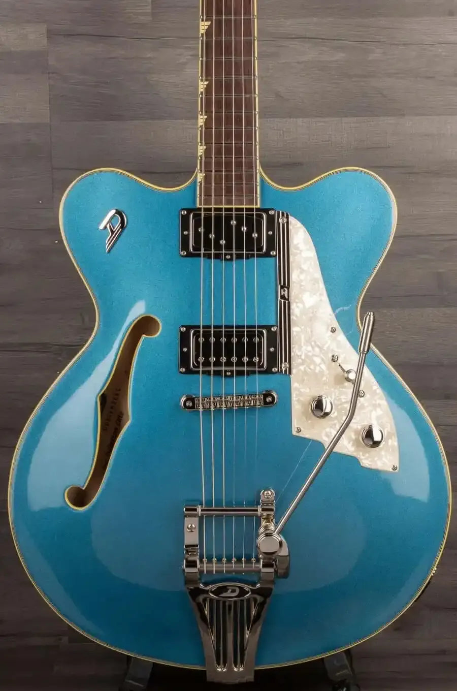 Duesenberg Fullerton Elite Electric Guitar Catalina Blue With Hard Case