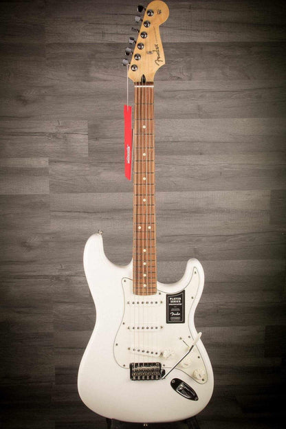 USED - Fender Player Series Stratocaster - Polar White - Pau Ferro