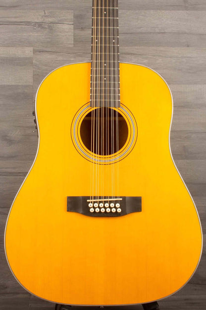Tanglewood TW40-12-SDANE 12 String Slope Shoulder Dreadnought Acoustic Guitar - Hard Case