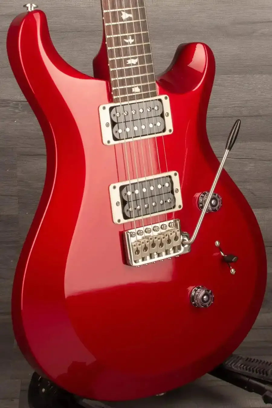 PRS S2 Custom 24 Electric Guitar, Metallic Red Finish