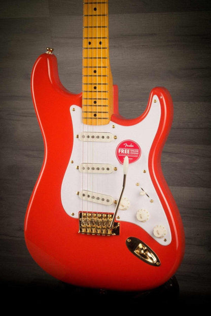Squier FSR Classic Vibe 50s Stratocaster Fiesta Red Gold Hardware