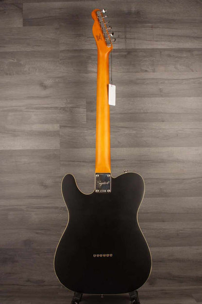 Squier  Classic Vibe Baritone Custom Telecaster®, Laurel Fingerboard, Parchment Pickguard, Satin Black
