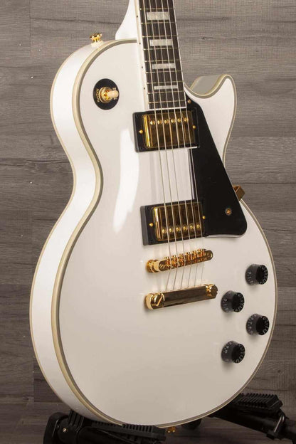 USED Epiphone Les Paul Custom Alpine White
