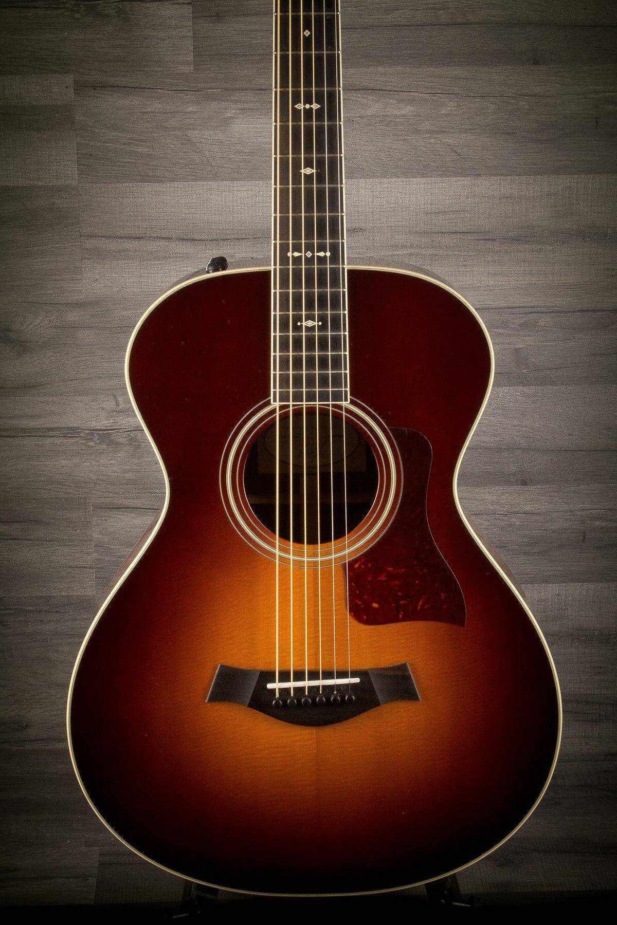 USED - 2015 Taylor 712e 12-Fret Western Sunburst