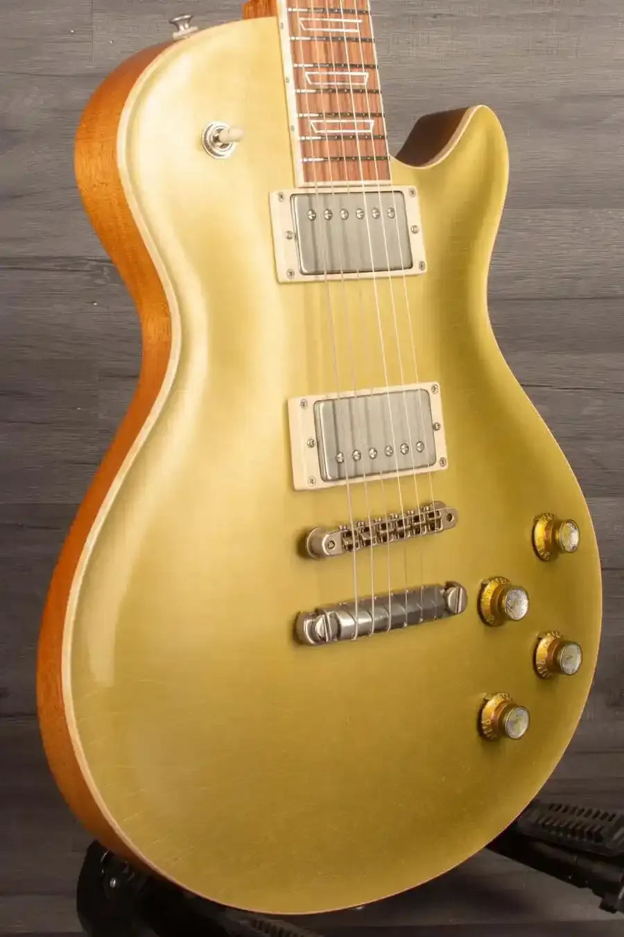 Patrick James Eggle Macon Carved Top Electric Guitar (#30913), Santos Rosewood Neck, Cream T GT57 Pickups