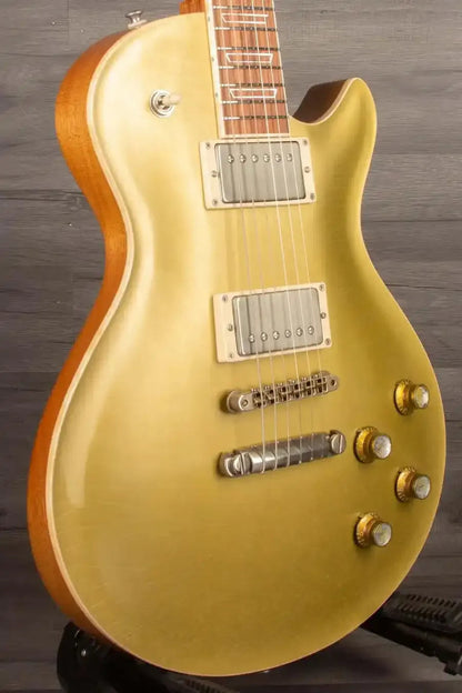 Patrick James Eggle Macon Carved Top Electric Guitar (#30913), Santos Rosewood Neck, Cream T GT57 Pickups