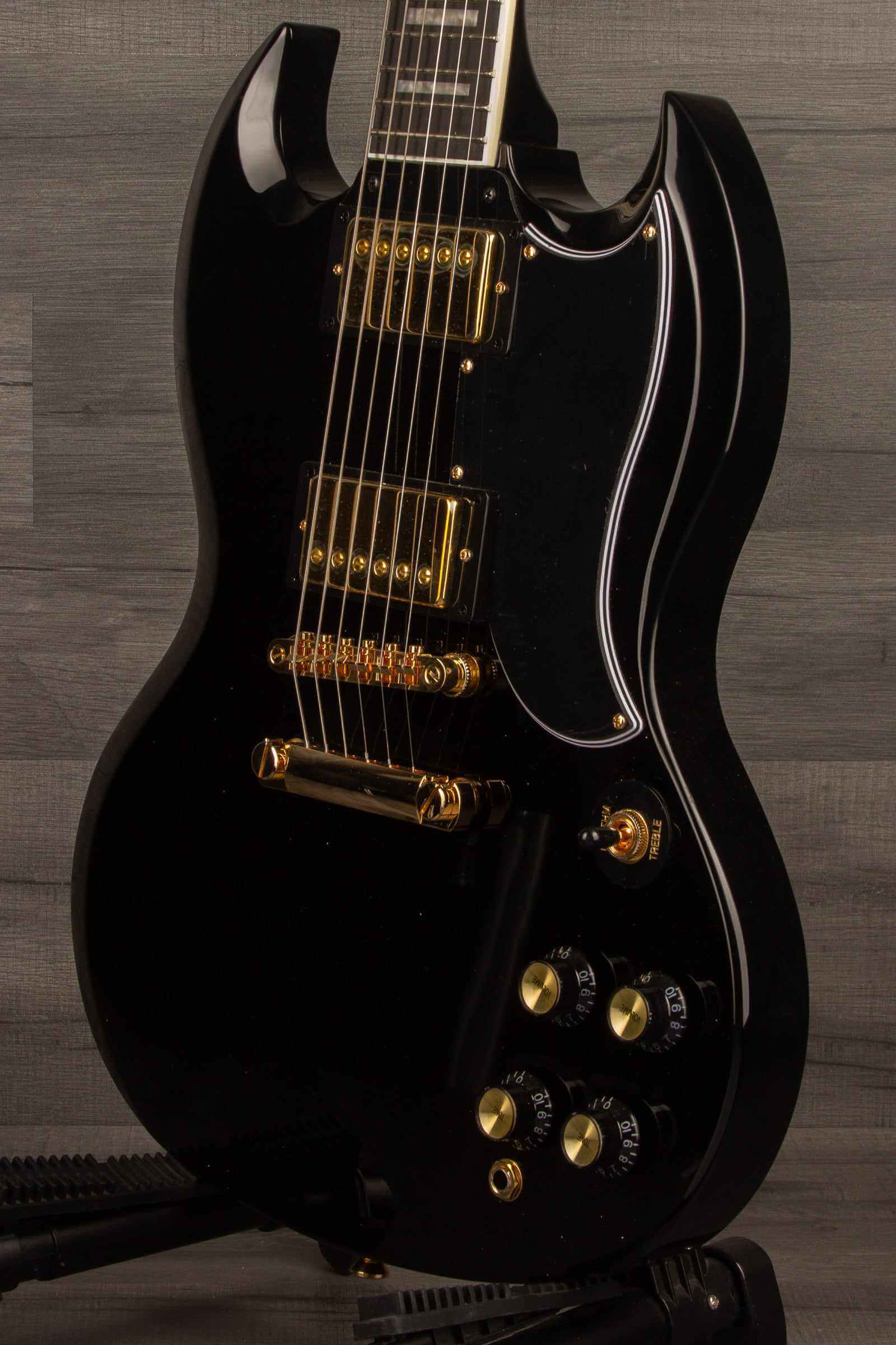 USED- Epiphone SG Custom Electric Guitar - Ebony