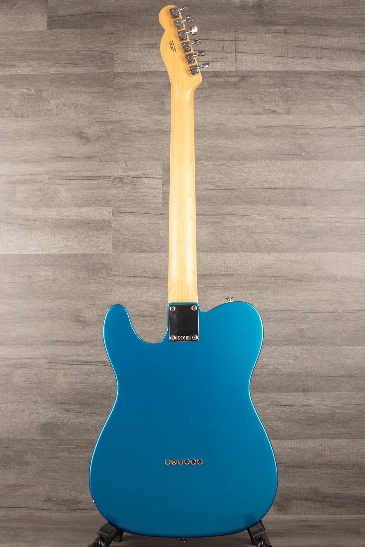 Fender Standard Telecaster Aqua Marine Metallic, Maple Fingerboard, White Pickguard