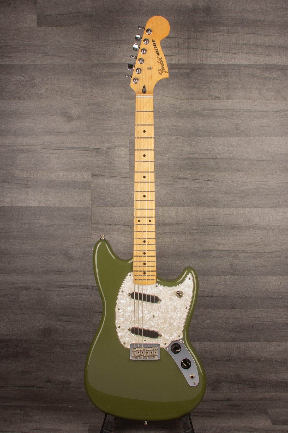 USED - Fender Mustang Olive Green