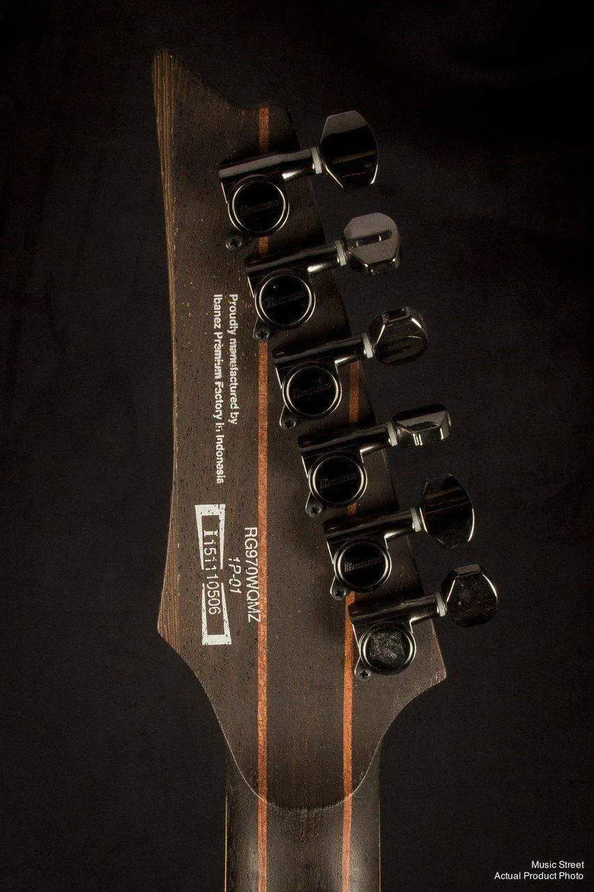 USED - Ibanez Rgm970Wqmz Black Ice Burst