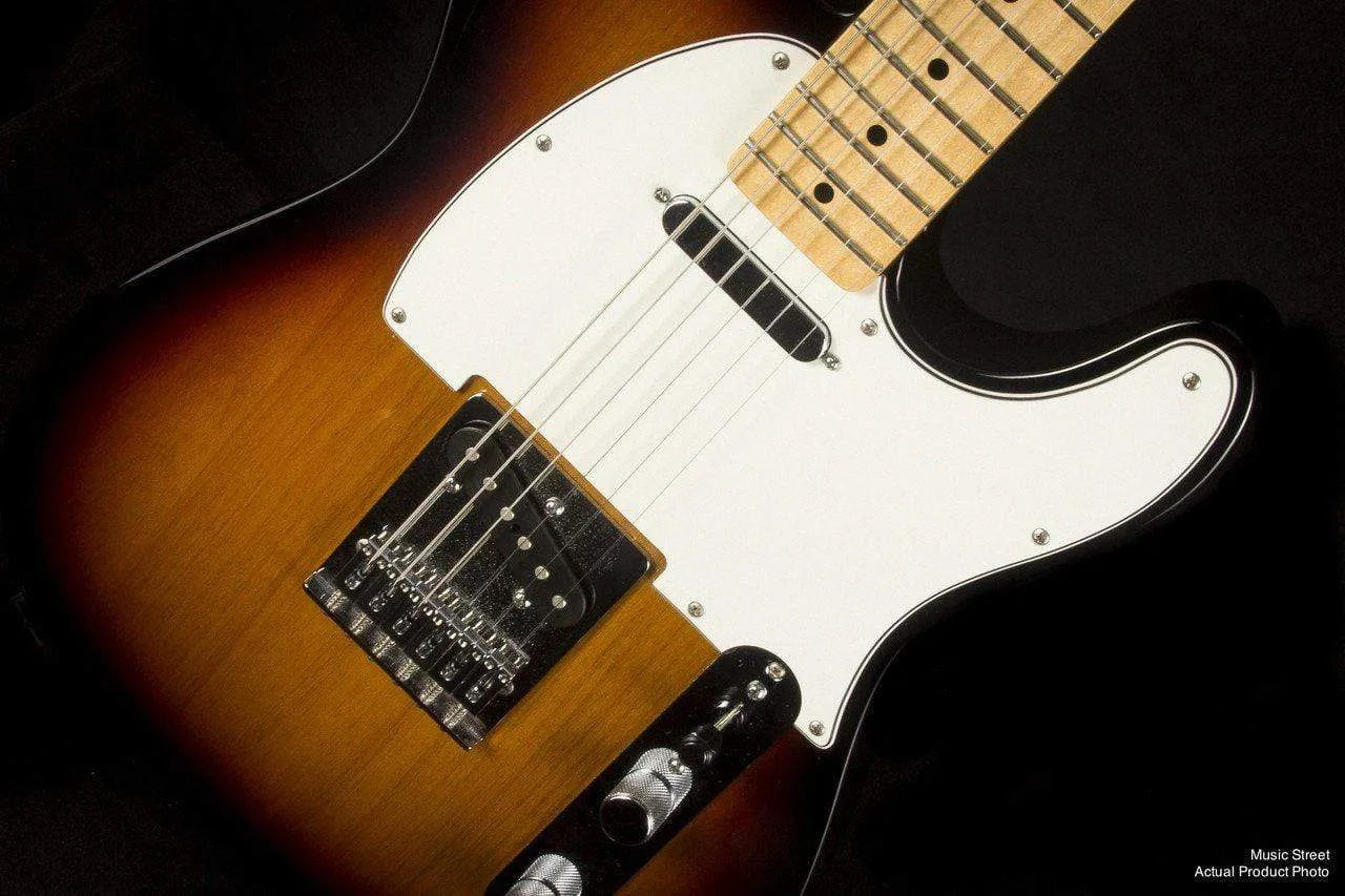 USED - Standard Telecaster 3 Tone Sunburst Maple Neck
