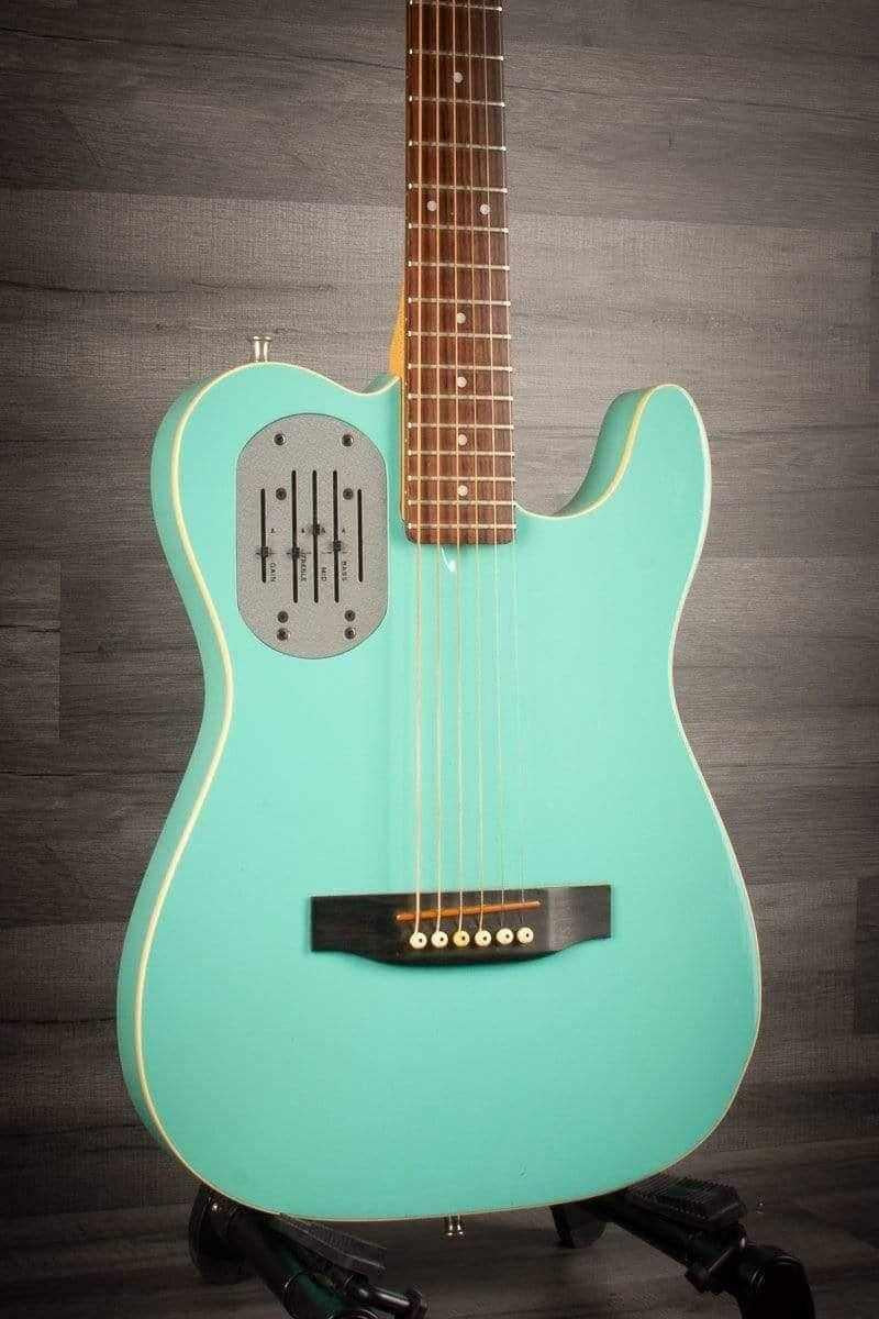 USED - Godin Acousticaster LR Baggs Turquoise