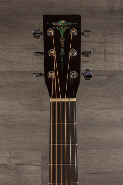 Sigma 000TCE Tilia Back & sides cutaway, torch inlay