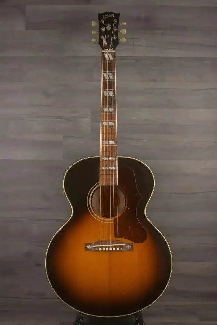 USED Gibson 1952 Custom J-185 Acoustic Guitar - Vintage Sunburst, Sitka Spruce Top, Flame Maple Back