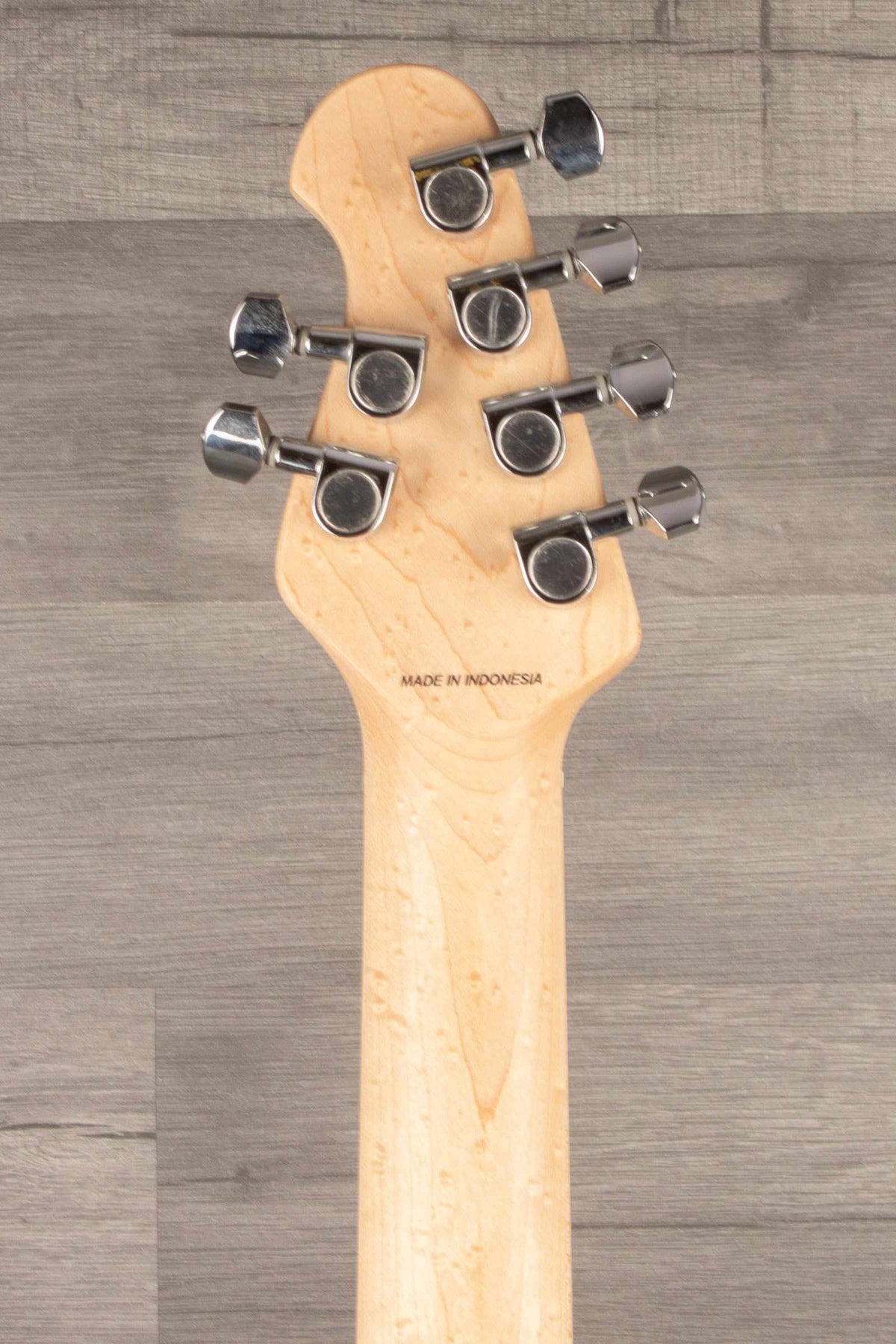 MusicMan Sterling Axis Flame Maple - Neptune Blue