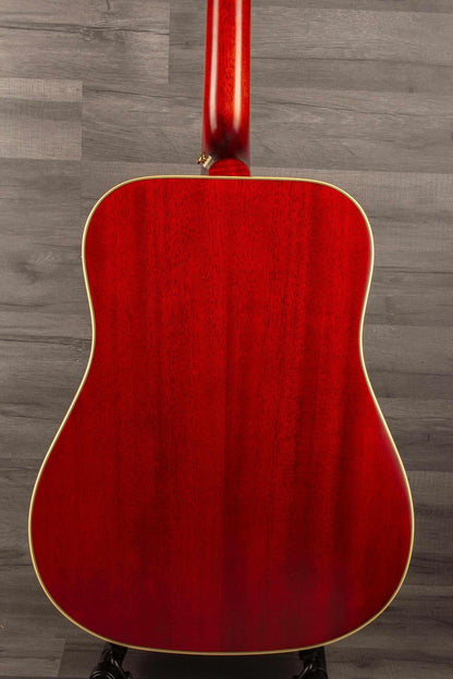 Epiphone  Inspired by Gibson  Hummingbird all Solid / Fishman Sonitone - Cherry sunburst gloss