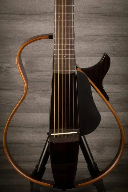Yamaha SLG200S Silent Guitar Steel - Black
