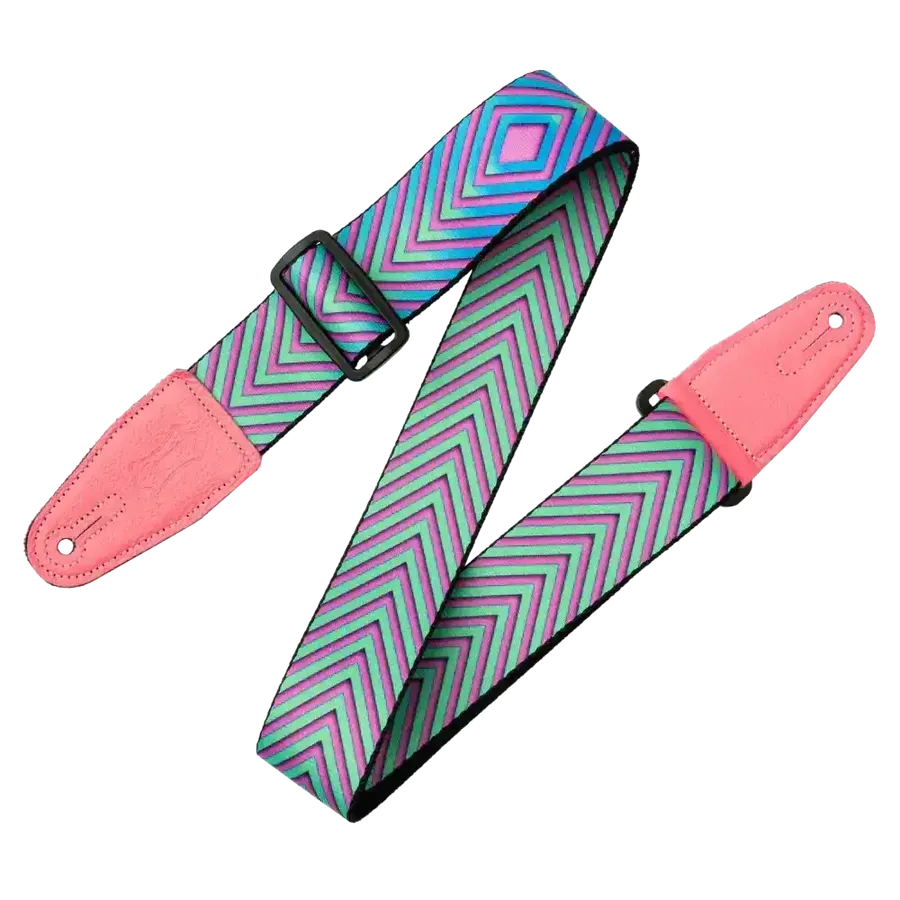 Levy's Optical Illusion Guitar Strap - Distortion