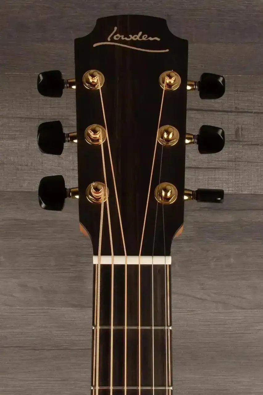 Lowden F-35C Guitar - Quilted Mahogany and Buckskin Redwood Excellence
