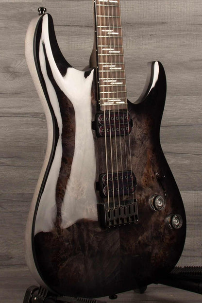 USED -  Schecter Omen Elite - See through Black