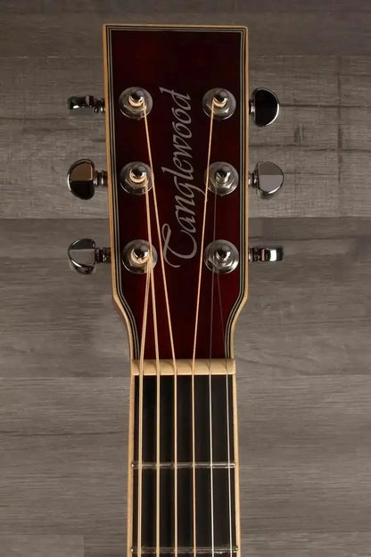 Tanglewood - TW4CEAVB Winterleaf Super Folk Autumn Vintage Burst, Acoustic Guitar