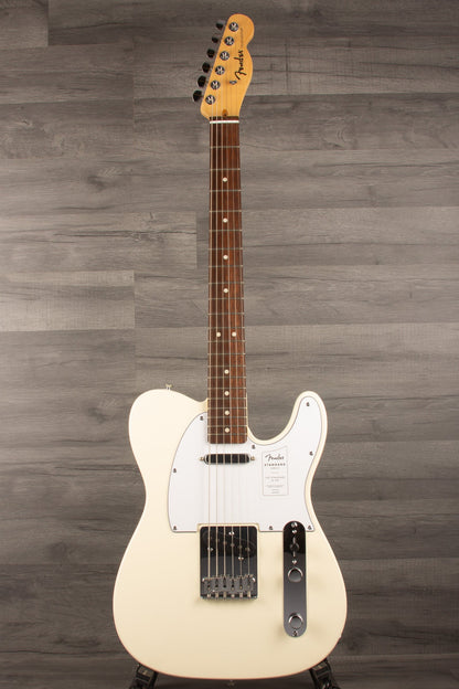 Fender Standard Telecaster Olympic White with Laurel Fingerboard and White Pickguard