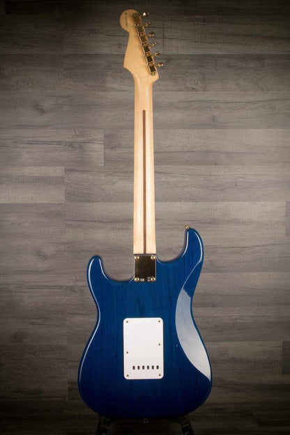USED - Fender 2014 Mexican Deluxe Player Stratocaster - Sapphire Blue