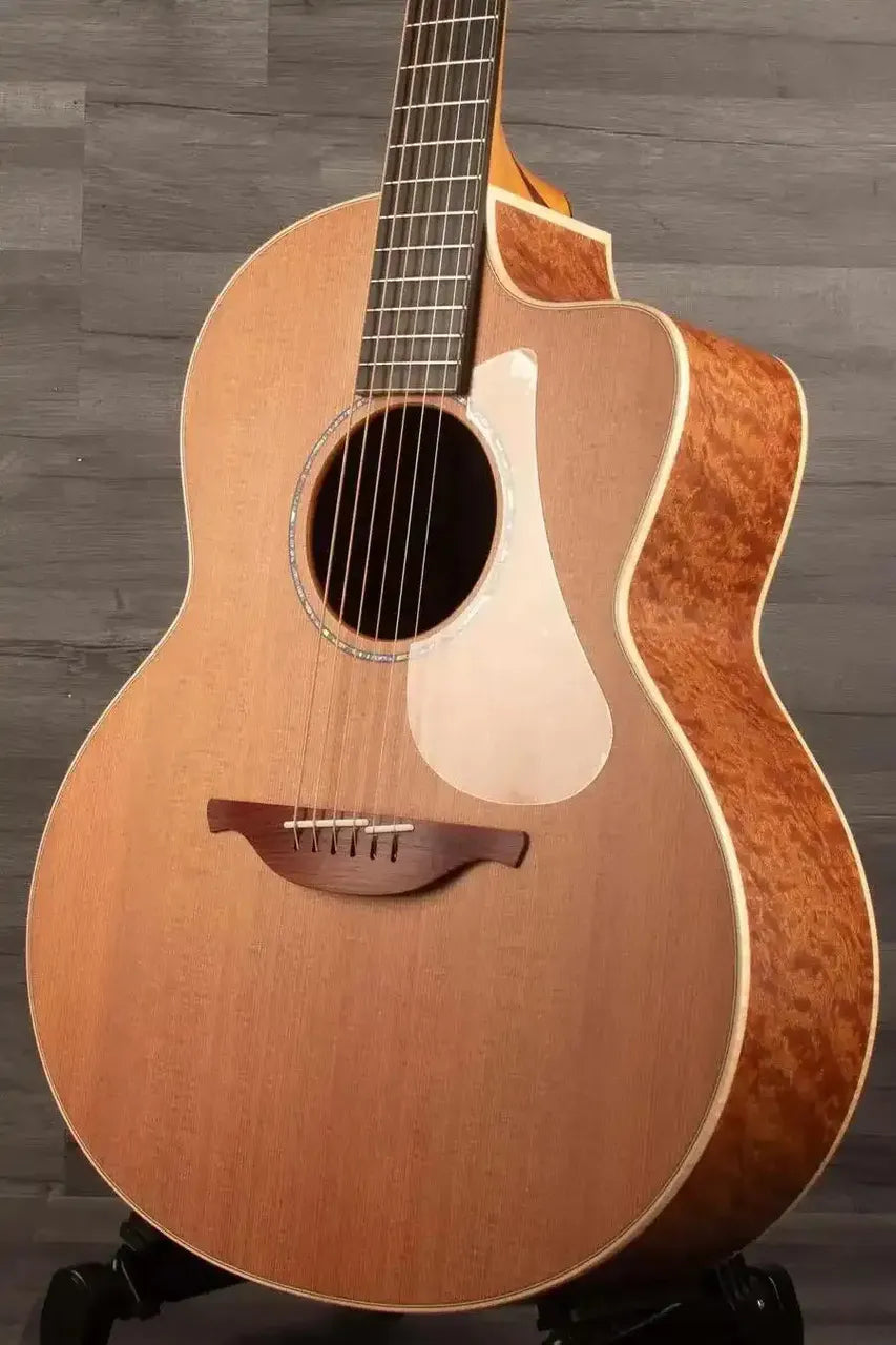 Lowden F-35C Guitar - Quilted Mahogany and Buckskin Redwood Excellence