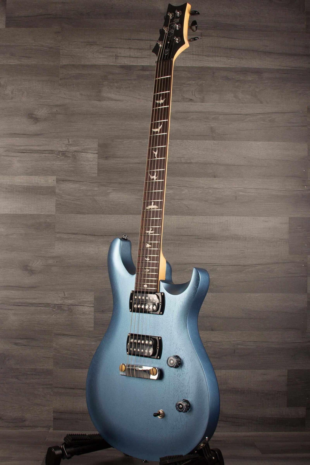 PRS SE CE24 Standard satin Stoptail - Ice blue metallic